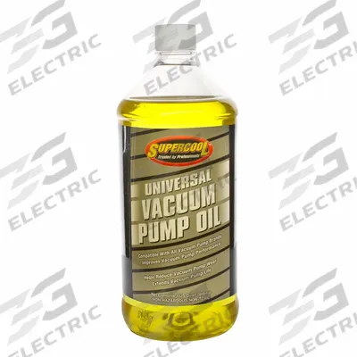 SUPERCOOL Vacuum Pump Oil: 1 qt, Bottle, 107 Viscosity Index - Vacuum Pump Oils