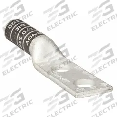 Compression Lug: For 2/0 AWG, Stranded Wire, 3/8 in Stud Size, Long, Copper Barrel (MPN YA262TC38). Key specifications — Inspection Hole: No; For Wire Type: Stranded; For Wire Sizes: 2/0 AWG; Brand: BURNDY; Manufacturer Part Number: YA262TC38.