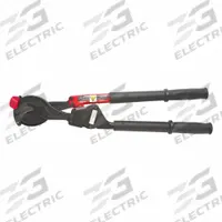 CRESCENT H.K. PORTER Cable Cutter: Steel Handle, Ratcheting/Shear, For 2 in Max Dia Data Cable (MPN 8690FSK). Key specifications — attr324789: CRESCENT H.K. PORTER; attr308384: Ratcheting; attr308389: Steel; attr308391: 2".