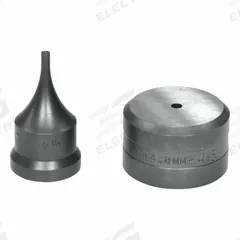EDWARDS Metric Punch & Die Set: Edwards, 55 ton_65 ton_100 ton_120 ton Compatible Ironworker Size (MPN ED9-PDM4). Key specifications — attr67451: IW55 , IW65 , IW100, IW120; attr67489: Round; attr67463: 4 mm; attr67447: ED9-PDM4; attr67456: Edwards; attr67443: EDWARDS; attr67472: 4 mm Metric Punch & Die Set.