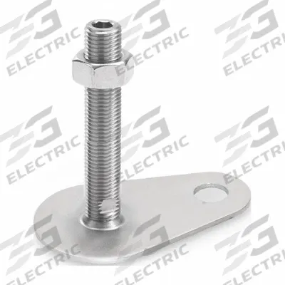JW WINCO Male-End Leveling Mount: Swiveling Stud, 3/4"-10 Thread Size - Swivel Male Leveling Mounts