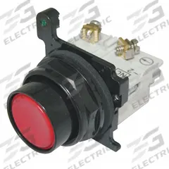EATON Flush Push Button Operator: Non-Illuminated, Flush Profile, Metallic, 30 mm, 1NC (MPN E34PB2-51X). Key specifications — Brand: EATON; Action: Momentary; Series: E34; Push Button Material Type: Metallic.