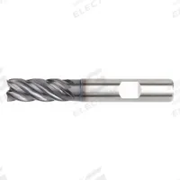 WIDIA HANITA Corner Radius End Mill: Carbide, AlTiN Coated, 5 Flute, 12 mm Mill Dia, 26 mm LOC (MPN 57NE12025V)