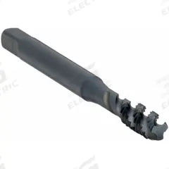 WIDIA GTD Spiral Flute Tap: #8-32 UNC, H3 / 3B, 3 Flute, Semi-Bottoming Chamfer, Black Oxide Cobalt (MPN 5357306)