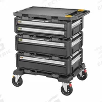 DEWALT Tough System Tool Box Set: 25 13/16 in W x 34 in D x 39 in H, Metal, Black (MPN DWST60510). Key specifications — attr1117159: Auto-Latch; attr1117257: DEWALT; attr1117131: Black; attr1124427: Latch; attr1126396: Metal; attr1136067: All-Terrain.