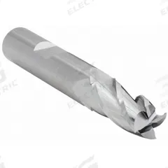 CLEVELAND Square End Mill: High Speed Steel, 4 Flute, 8 mm Mill Dia, 3/4" LOC, 63.5 mm OAL (MPN C75096)