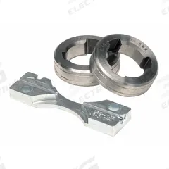 LINCOLN ELECTRIC Drive Roll Kit: 2-Roll, 3/64 in, U-Groove, 3/64 in (MPN KP1695-3/64A). Key specifications — For Welder Series: Power MIG 216; For Wire Feeder Series: Power Feed 25M; For Wire Type: Aluminum; Brand: LINCOLN ELECTRIC; Manufacturer Part Number: KP1695-3/64A.