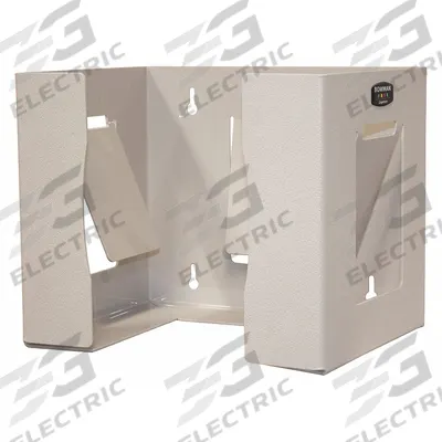BOWMAN DISPENSERS Protection Dispenser: Wall, 12 1/2 in x 9 7/8 in x 10 1/8 in, ABS - Open Top Dispensers for Boxed Protective Clothing