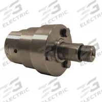 MOSMATIC Rotary Union: Straight, Plain 304 Stainless Steel, 1 Passages, 3/8 in Rotating Shaft, Air (MPN 59.463). Key specifications — Maximum Speed: 2000 RPM; Brand: MOSMATIC; Seal Material: Carbide.