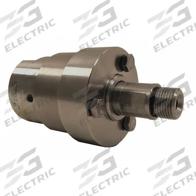 MOSMATIC Rotary Union: Straight, Plain 304 Stainless Steel, 1 Passages, 3/8 in Rotating Shaft - Stainless Steel Rotating Joints & Unions