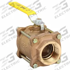 APOLLO Manual Two-Way Ball Valve: 2 in, Bronze, Straight, FNPT x FNPT, 600 psi Max. Pressure (CWP) (MPN 8210801). Key specifications — Brand: APOLLO; Handle: Lever.