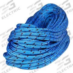 ALL GEAR Rigging and Climbing Rope: Braid, 1/2 in Dia, 1,460 lb Working Load Limit, Polyester, Blue (MPN AG12SP12200WR). Key specifications — Brand: ALL GEAR; Rope Type: Static.