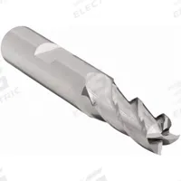 CLEVELAND Square End Mill: High Speed Steel, 4 Flute, 9/32" Mill Dia, 3/4" LOC, 2-1/2" OAL (MPN C33148)