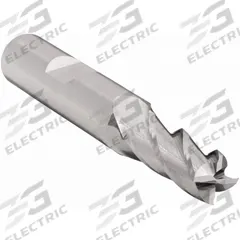 CLEVELAND Square End Mill: High Speed Steel, 4 Flute, 9/32" Mill Dia, 3/4" LOC, 2-1/2" OAL (MPN C33148)