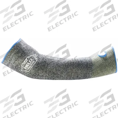 HEXARMOR Knit Sleeve: Cut Level A6, With Thumbhole, 18 in Lg, XL, Aramid, 13 ga Thick - Heavy-Duty Cut-Resistant Sleeves