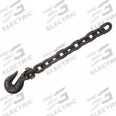 PEERLESS Straight Chain: 1/2 in Trade Size, 70 Chain Grade, Alloy Steel, Grab Hook, 20 ft Overall Lg (MPN H3240-6220). Key specifications
