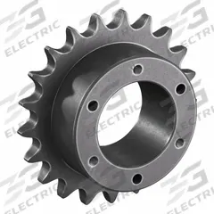 TRITAN Sprocket: For 80 Chain, 21 Teeth, 6.71 in Pitch Dia, 7.24 in Outside Dia, Steel (MPN 80SF21H). Key specifications — Brand: TRITAN; Required Bushing Series: SF.