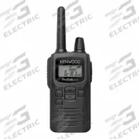 KENWOOD Handheld Two Way Radio: UHF, Analog, 2 W, 16 Channels, Alphanumeric, VOX/Waterproof, 14 hr (MPN PKT-300K)