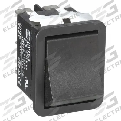 APPROVED VENDOR Rocker Switch: Series HY12, 2 Positions, DPDT, On/On - General Purpose Rocker Switches