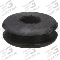 APPROVED VENDOR Grommet: Style 1 Grommet, Rubber, 0.38 in Inside Dia, 0.75 in Outside Dia (MPN 3MRJ7). Key specifications — Hardness: 50A; Brand: APPROVED VENDOR; Resistance Properties: Tear Resistant; Standards: ASTM D2000 2BG506.