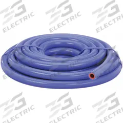 FLEXTECH Heater Hose: 1 in Hose Inside Dia., 25 ft Hose Lg, Blue, Silicone, Silicone (MPN HH-100 X 25). Key specifications — Hose Cover Material: Silicone; Hose Color: Blue; Temp. Range: -65° to 350°F; Hose Tube Material: Silicone; Brand: FLEXTECH.