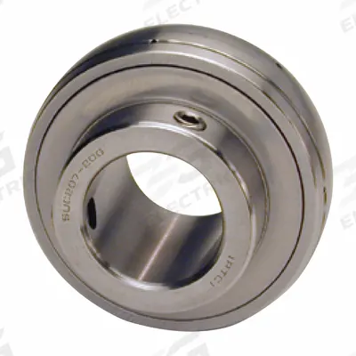 IPTCI BEARINGS Insert Bearing: SUC202-10 IP69K, 5/8 in Bore, 47 mm OD - Wash Down Spherical Insert Bearings