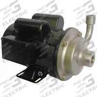 DAYTON Centrifugal Pump: 316 Stainless Steel, 1/3 hp Horsepower (Max), Single Phase, 115/230V AC (MPN 5WXR9). Key specifications — Impeller Material: 316 Stainless Steel; Brand: DAYTON; Motor Enclosure: Totally Enclosed Fan Cooled.