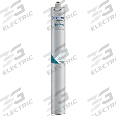 EVERPURE Water Filter Cartridge: 0.5 micron, 0.5 gpm, 12,000 gal, 24 in Overall Ht - Quick-Connect Water Filters for Reverse Osmosis System