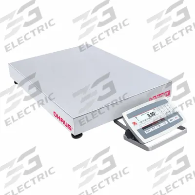 OHAUS Industrial Bench Scale: 18 in x 24 in, IP67/IP68, Front-Mounted - Compact Bench Scales