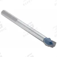 BOSCH Glass and Tile Drill Bit: 3/8 in Drill Bit Size, 2 1/2 in Max Drilling Dp, 2 1/4 in Overall Lg (MPN GT500). Key specifications — attr253610: Glass; attr277139: BOSCH.