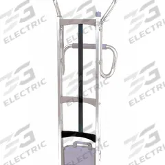 WESCO Center Bar: 30 in Overall Ht, 375 lb Load Capacity, 30 in H x 2 in W x 1 in D, Aluminum, Black (MPN 274175). Key specifications — Compatible Grainger Part Number: 15J281; Manufacturer Part Number: 274175; Accessory Type: Center Bar; Compatible with Product Type: LiftKar Powered Hand Trucks.