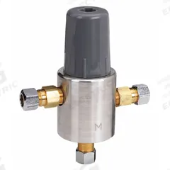 SYMMONS Thermostatic Mixing Valve: 4 1/8 in Overall Lg, Limit Device (MPN 8-210-CK). Key specifications — Brand: SYMMONS; Product Type: Thermostatic Mixing Valve; Includes: Limit Device.
