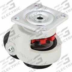 Plate Caster: 1 3/4 in Wheel Dia, 2 13/16 in Mounting Ht, Swivel, 395 lb Load Capacity, Hole (MPN HRP-POA 45G). Key specifications — Brand: APPROVED VENDOR.