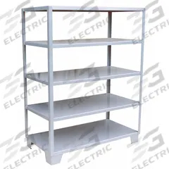 JAMCO Metal Shelving: Medium-Duty, Standalone, 48 in x 24 in, 66 in Overall Ht, 5 Shelves, Steel (MPN WN248GP). Key specifications — Brand: JAMCO; Finish: Painted; Color: Gray.