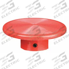 SCHNEIDER ELECTRIC Mushroom Head: 30 mm Panel Size, Non-Illuminated, Non-Metallic, Red (MPN 9001K93R). Key specifications — Manufacturer Part Number: 9001K93R; Compatible Operator Illumination: Non-Illuminated; Compatible with Series: 9001SK; Head Attachment Type: Screw-On; Head Material: Plastic; Brand: SCHNEIDER.