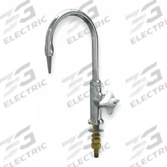 WATERSAVER FAUCET COMPANY Laboratory Faucet: Faucet, Single-Post, 1 Handles, Cross, Serrated Nozzle (MPN L684). Key specifications — Brand: WATERSAVER FAUCET COMPANY; Color/Finish: Chrome; Inlet Connection Type: IPS; Product Type: Faucet.