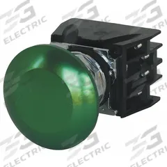 EATON Hazardous Location Push Button: 30 mm, Metallic, Mushroom Head Profile, 1NO/1NC (MPN 10250T712G). Key specifications — Manufacturer Part Number: 10250T712G; Product Type: Push Button Operators; Series: 10250T; Brand: EATON; AC Contact Rating: 10 A @ 600 V; Action: Momentary; DC Contact Rating: 2.5 A @ 250 V; Operator Illumination: Non-Illuminated.