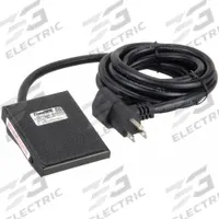 AMERICAN BEAUTY High-Wattage Footswitch: > 1,100W, For Use With 10505/10557/10577/105K5/105L5 (MPN 10519HW). Key specifications — attr176404: 10519HW; attr176407: AMERICAN BEAUTY; attr176816: NEMA 5-15P/R Piggyback; attr176818: 10557; attr184796: > 1,100W.