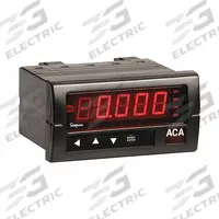 SIMPSON ELECTRIC Digital Panel Meter: 1,999 Display Span - Max, 120 V AC, 0.56 in Digit Ht - Max. (MPN H335-1-22-020). Key specifications — Manufacturer Part Number: H335-1-22-020; Accuracy: +/-0.2% of Reading +/-2 Count; Digital Display Screen Color: Red; Digital Display Screen Type: LED; Includes: Instructions; NEMA Enclosure Rating: 4X; Product Type: Digital Panel Meter; Series: Hawk 3.