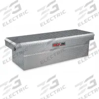 CRESCENT JOBOX Crossover Truck Box: Crossover Truck Box, Single Lid Lid, 71 in Overall Wd, Aluminum (MPN PAC1585000). Key specifications — Color: Silver; Brand: CRESCENT JOBOX.
