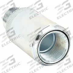 Expansion Union - Conduit to Box: Steel, Electroplated, UNYL, 3/4 in Trade Size, Female to Male (MPN UNYL75). Key specifications — Ends - Hazardous Fittings: 3/4 in FNPT x 3/4 in MNPT; Finish: Electroplated; Brand: APPLETON ELECTRIC.