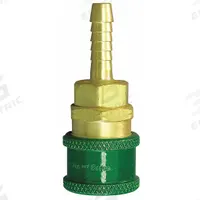 HANSEN Quick Coupler Body: Hose Barb, 5/16" (MPN GR607). Key specifications — attr1249942: GR607; attr1249951: Male; attr1249952: 5/16 in; attr1249954: Hose Barb; attr1249956: Sleeve; attr1249944: HANSEN; attr1249945: Green.