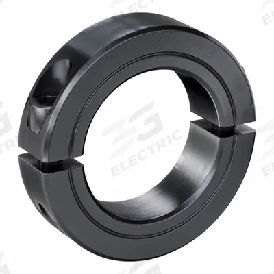 RULAND MANUFACTURING Shaft Collar: 2-Piece, Inch, Round, Clamp-On, 1 3/4 in Bore Dia - Steel Shaft Collars