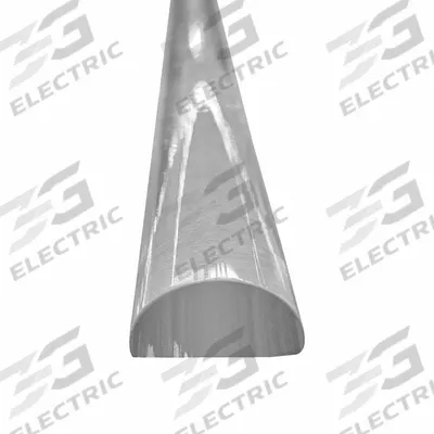 APPROVED VENDOR Acrylic Half-Round: 6 ft Lg, 10,000 psi Tensile Strength - Scratch Resistant Acrylic Half Rounds