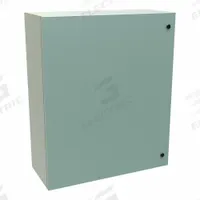 HAMMOND Electrical Enclosure: Steel, 36 in x 30 in x 12 in, NEMA 12/3R/4, Solid Cover, Hinged (MPN EN4SD363012GY). Key specifications — Closure Method: 1/4-Turn Latch; Brand: HAMMOND; Knockouts: Not Included.