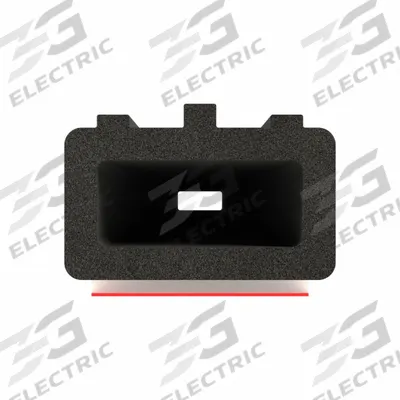FAIRCHILD Seal: Rectangle, Self-Adhesive Mounting, Std, EPDM, 50 ft Overall Lg - Ribbed-Section Foam Rubber Seals