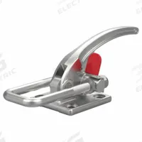 DE-STA-CO Latch Clamp: Horizontal, Manual Latch Release Latch Release, 1.36 in Hook Adjustment - Max (MPN 385-SS-M-25). Key specifications — Brand: DE-STA-CO; Handle Style: Horizontal Handle.