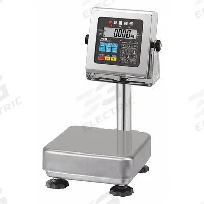 A&D WEIGHING Food Scale: 9 7/8 in Weighing Surface Dp, 9 7/8 in Weighing Surface Wd - Food Scales