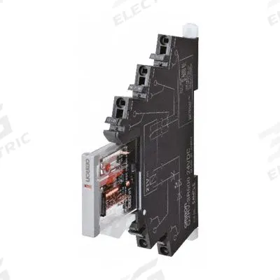 OMRON Slim Style Relays (next gen): 6 A Current Rating, 110V AC - Pre-Assembled Relay & Sockets