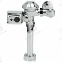 ZURN Automatic Flush Valve: ZER, 1.6 gpf Gallons per Flush, Battery, 16 in Rough-In, Exposed, Top (MPN ZER6000PL-WS1-CCP). Key specifications — Spud Location: Top; Brand: ZURN.